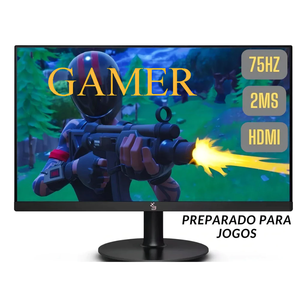 Monitor 19.5 Led 3green M195whd 75hz Hdmi Preto - Imagem 4