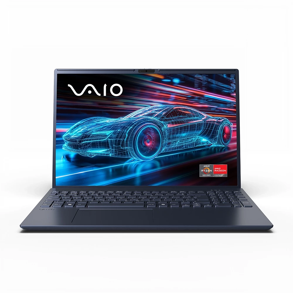 Notebook VAIO FE16 AMD® Ryzen 7-5825U Linux 8GB RAM 512GB SSD 16" IPS WUXGA Antirreflexo - Cinza - Imagem 3