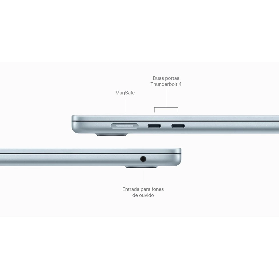 Apple Macbook Air M4 SSD 256GB Tela 13 Polegadas Novo Lacrado Garantia Apple com Nota Fiscal - Imagem 9