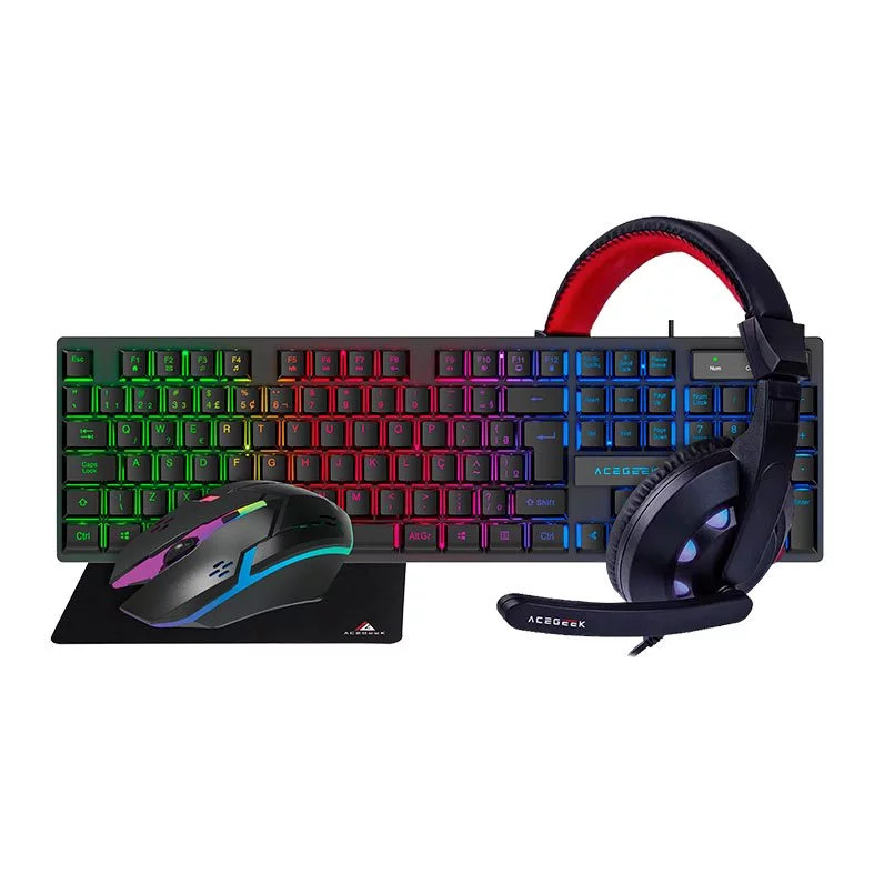 PC Gamer Completo Mancer, AMD RYZEN 5 5600GT, 16GB DDR4, SSD 480GB, Combo de Periféricos, Monitor 21 - Imagem 8